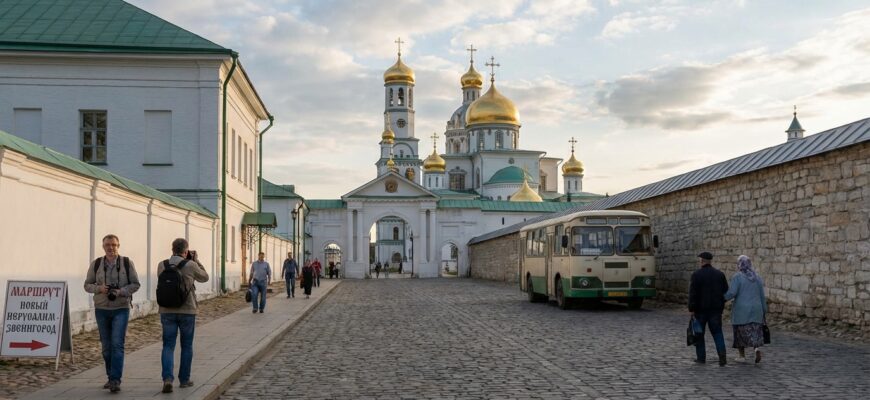 Воскресенский Ново-Иерусалимский монастырь и Саввино-Сторожевский монастырь в Звенигороде
