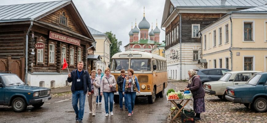 Однодневная экскурсия по городам Углич, Мышкин и деревне Мартыново