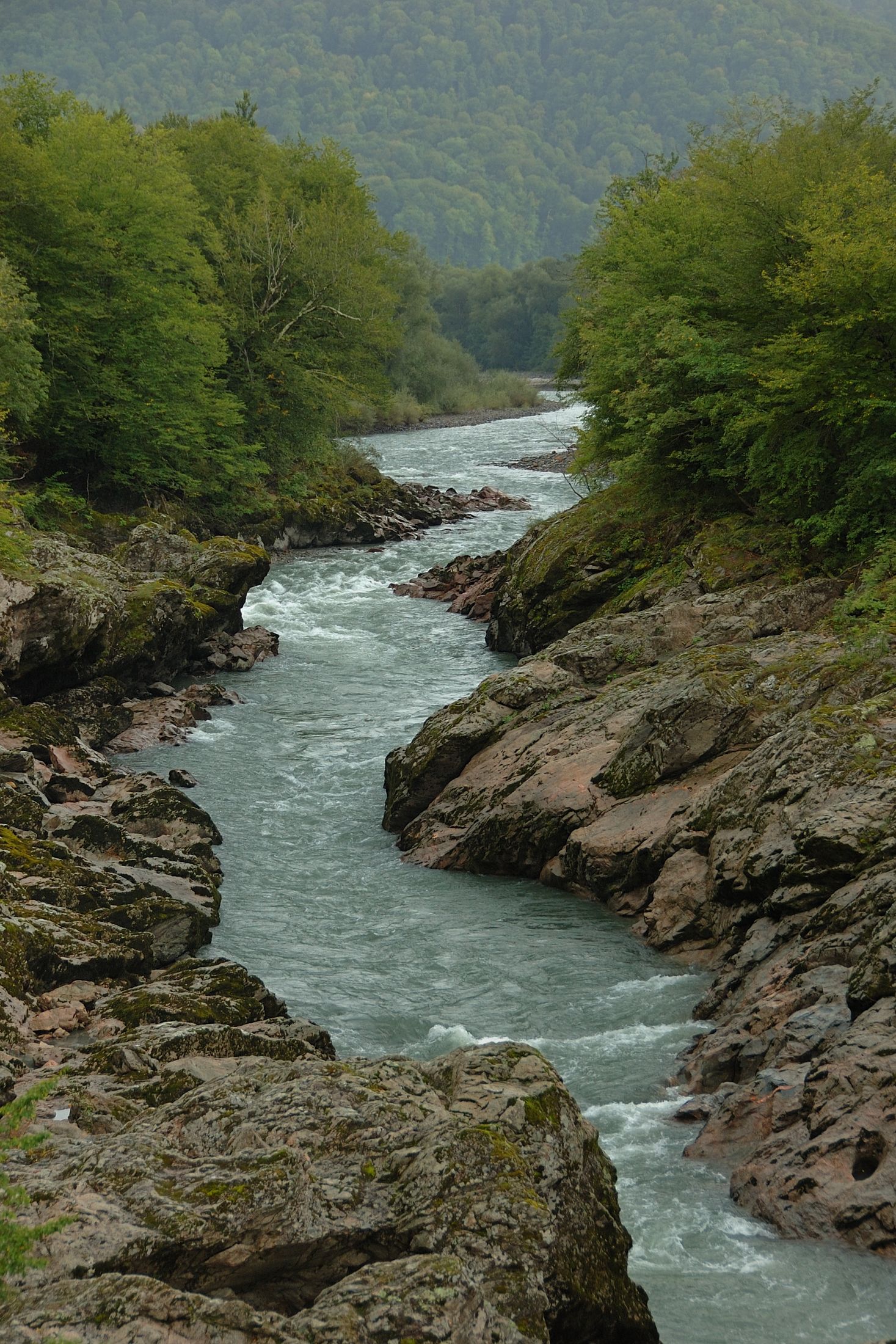 Хаджохская теснина, водопады Руфабго, Кавказ Хаджохская теснина, водопады Руфабго, Кавказ