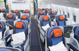 Бизнес-класс на курорты: салон бизнес-класса «Аэрофлота» с креслами-кроватями Бизнес-класс на курорты: салон бизнес-класса «Аэрофлота» с креслами-кроватями