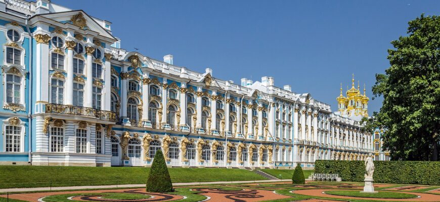 Екатерининский дворец в Царском Селе Екатерининский дворец в Царском Селе