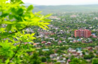 Вид на Пятигорск с горы Машук Вид на Пятигорск с горы Машук